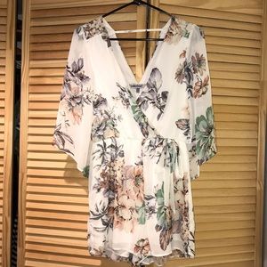 Floral romper